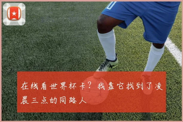 在线看世界杯卡?我靠它找到了凌晨三点的同路人